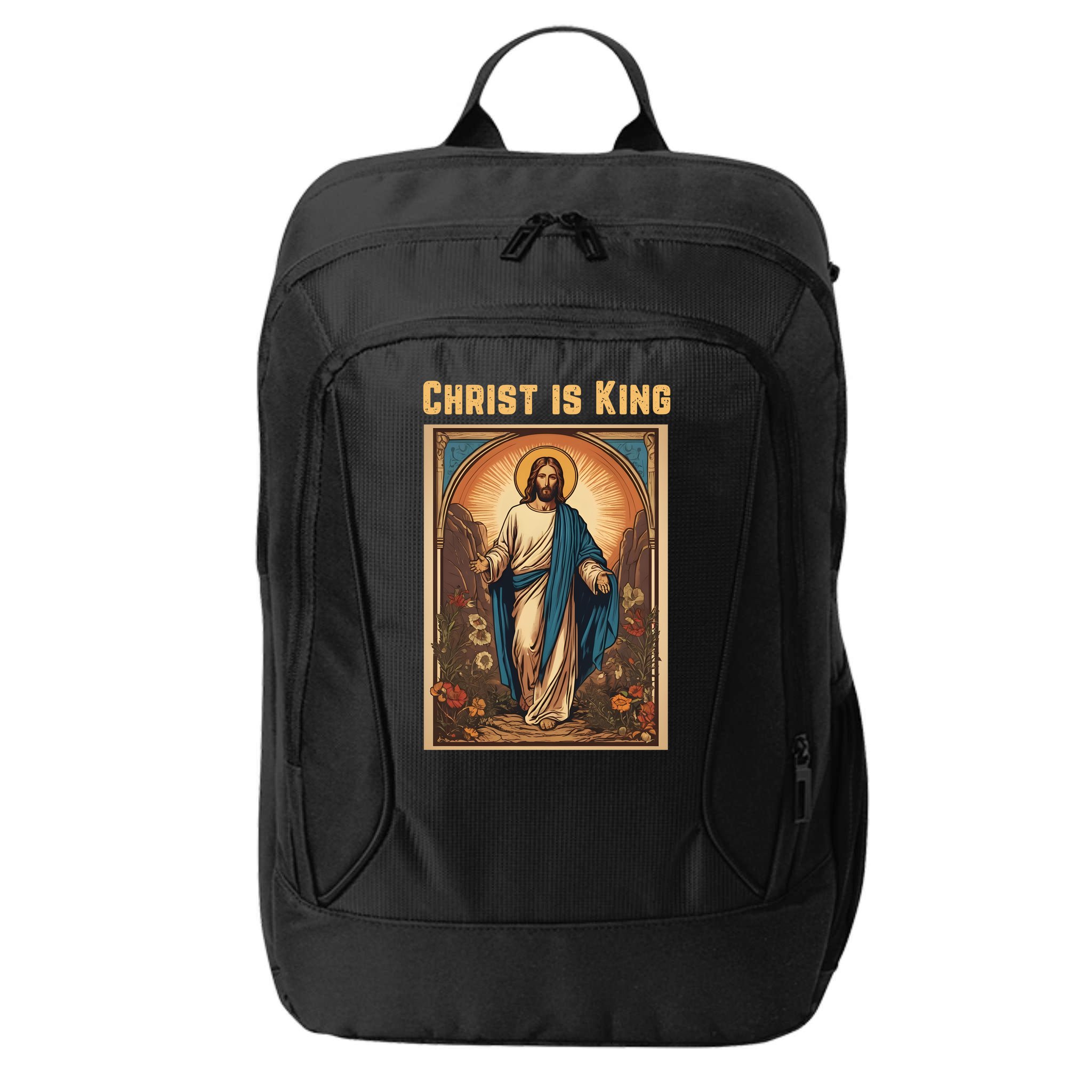 Christ is King Christian Easter City Backpack