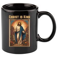 Christ is King Christian Easter 11oz C Handle Ceramic Mug