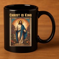 Christ is King Christian Easter 11oz C Handle Ceramic Mug