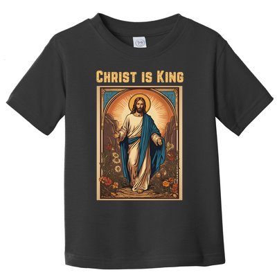 Christ is King Christian Easter Toddler T-Shirt