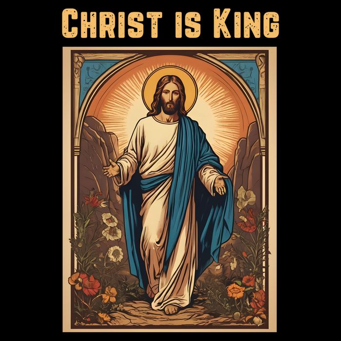 Christ is King Christian Easter Wool Snapback Cap