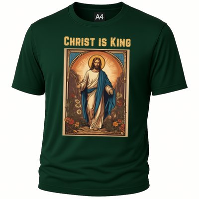 Christ is King Christian Easter Performance Shirt