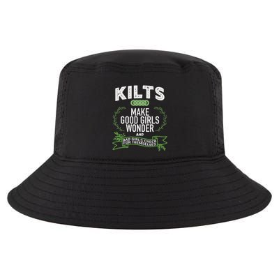 Celtic In Kilts Wonder Joke St. Patricks Scottish Cool Comfort Performance Bucket Hat