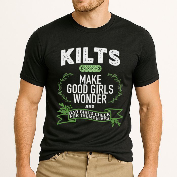 Celtic In Kilts Wonder Joke St. Patricks Scottish Performance Shirt