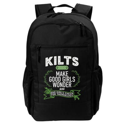 Celtic In Kilts Wonder Joke St. Patricks Scottish Backpack