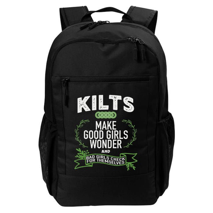 Celtic In Kilts Wonder Joke St. Patricks Scottish Backpack