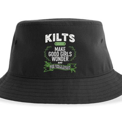 Celtic In Kilts Wonder Joke St. Patricks Scottish Sustainable Bucket Hat