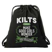 Celtic In Kilts Wonder Joke St. Patricks Scottish Drawstring Bag