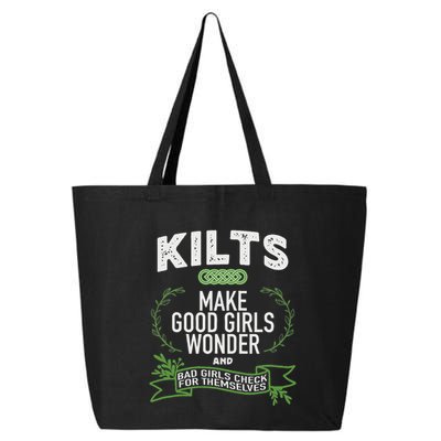 Celtic In Kilts Wonder Joke St. Patricks Scottish 25L Jumbo Tote
