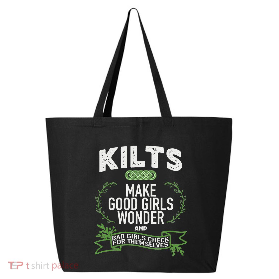 Celtic In Kilts Wonder Joke St. Patricks Scottish 25L Jumbo Tote