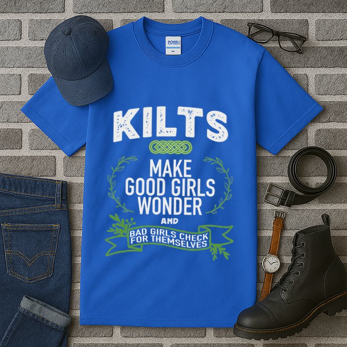 Celtic In Kilts Wonder Joke St. Patricks Scottish Tall T-Shirt