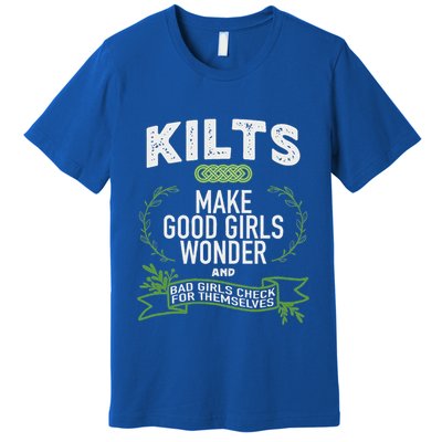 Celtic In Kilts Wonder Joke St. Patricks Scottish Premium T-Shirt