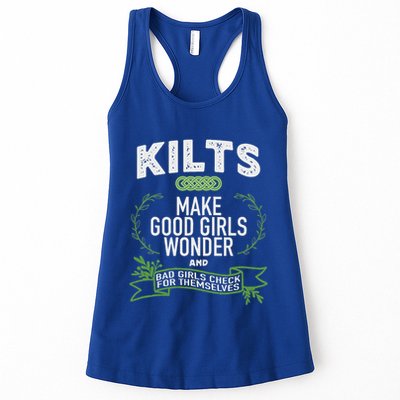 Celtic In Kilts Wonder Joke St. Patricks Scottish Womens Tank Top
