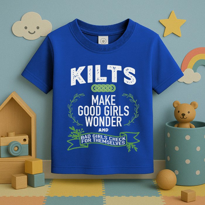 Celtic In Kilts Wonder Joke St. Patricks Scottish Toddler T-Shirt