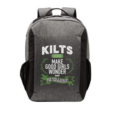 Celtic In Kilts Wonder Joke St. Patricks Scottish Vector Backpack