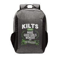 Celtic In Kilts Wonder Joke St. Patricks Scottish Vector Backpack