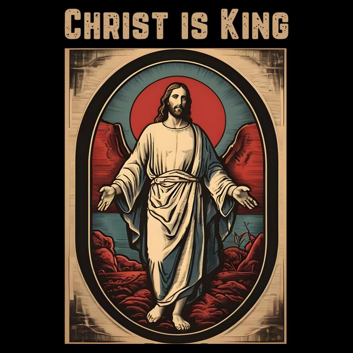 Christ is King Christian Easter Politically Incorrect Backpack