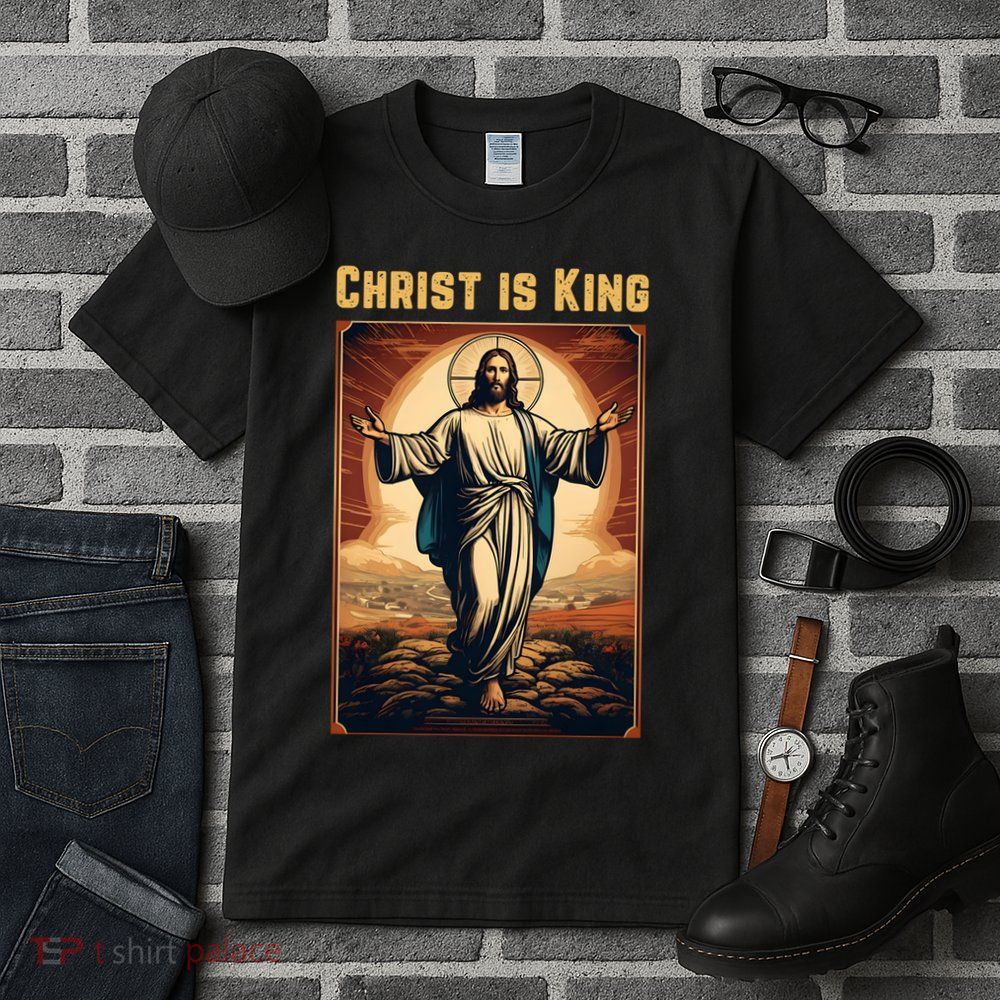Christ is King Christian Easter Politically Incorrect Tall T-Shirt