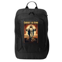Christ is King Christian Easter Politically Incorrect City Backpack