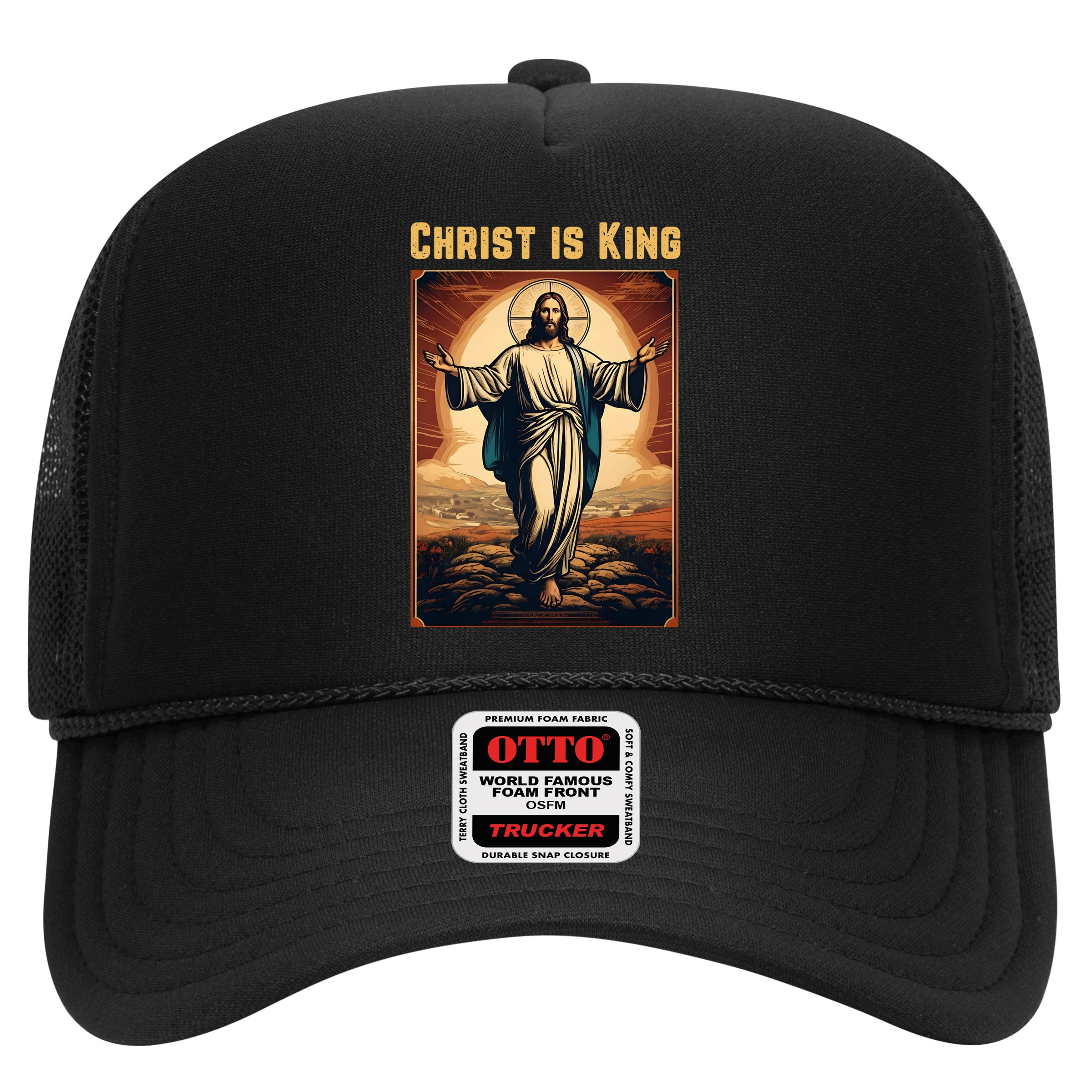 Christ is King Christian Easter Politically Incorrect Hat