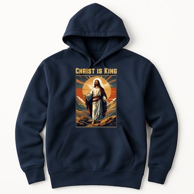 Christ is King Christian Easter Politically Incorrect Hoodie