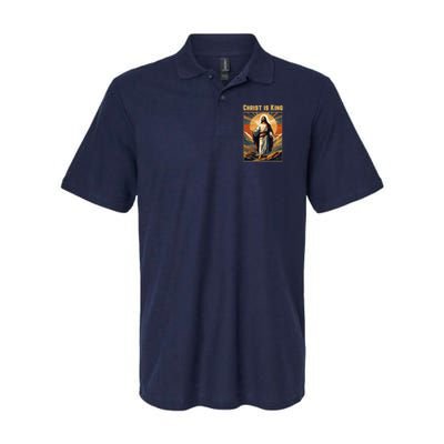 Christ is King Christian Easter Politically Incorrect Polo