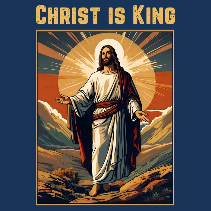 Christ is King Christian Easter Politically Incorrect 25L Jumbo Tote