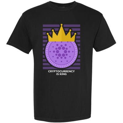 Cryptocurrency Is King Garment-Dyed Heavyweight T-Shirt