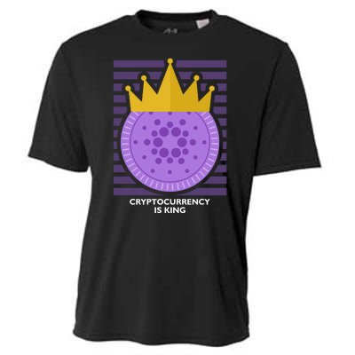 Cryptocurrency Is King Cooling Performance Crew T-Shirt