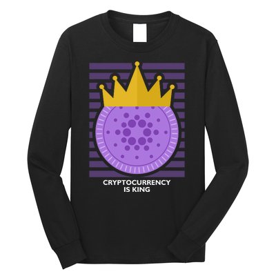 Cryptocurrency Is King Long Sleeve Shirt