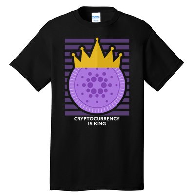 Cryptocurrency Is King Tall T-Shirt