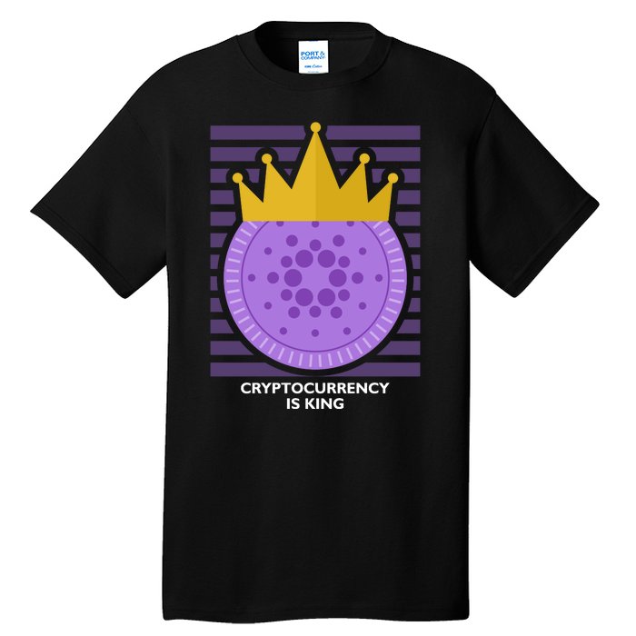 Cryptocurrency Is King Tall T-Shirt