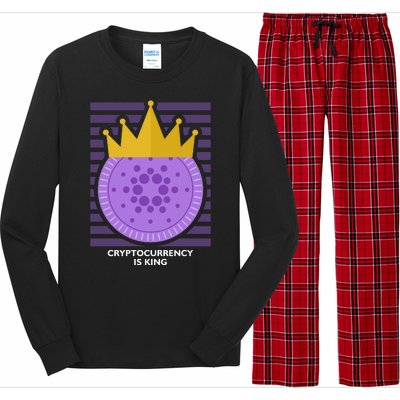 Cryptocurrency Is King Long Sleeve Pajama Set