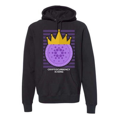 Cryptocurrency Is King Premium Hoodie