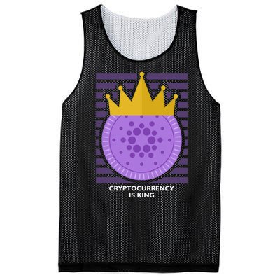 Cryptocurrency Is King Mesh Reversible Basketball Jersey Tank