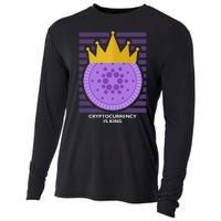 Cryptocurrency Is King Cooling Performance Long Sleeve Crew