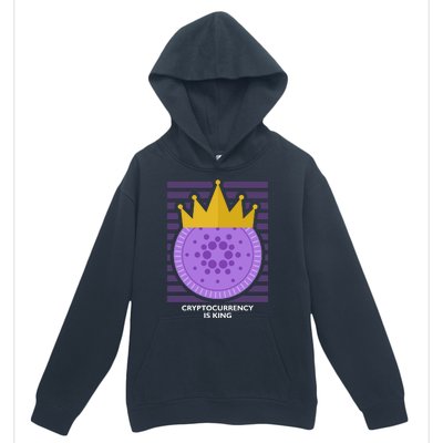 Cryptocurrency Is King Urban Pullover Hoodie