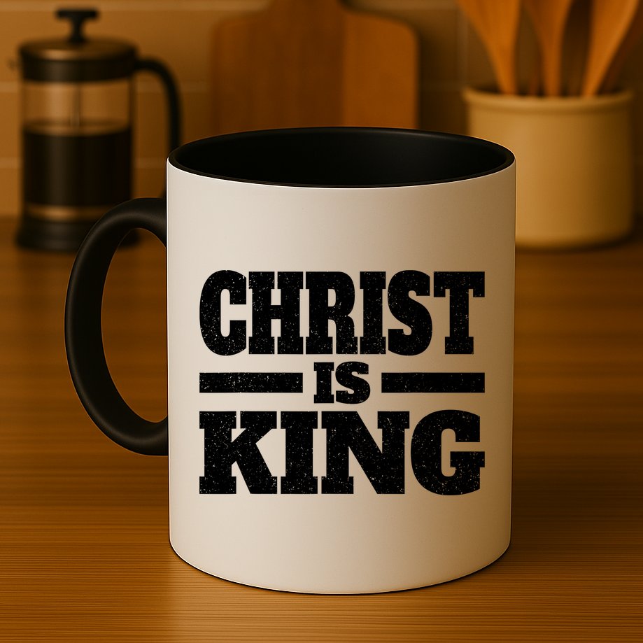 Christ Is King Jesus Is King Christian Faith Mug