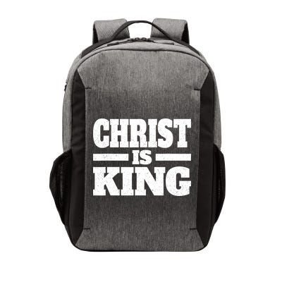 Christ Is King Jesus Is King Christian Faith Vector Backpack