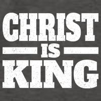 Christ Is King Jesus Is King Christian Faith Vector Backpack