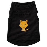 Cat I Knit So I Don’T Save A Life Send Yarn Doggie Tank