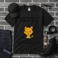 Cat I Knit So I Don’T Save A Life Send Yarn Tall T-Shirt