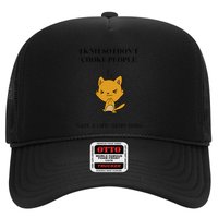 Cat I Knit So I Don’T Save A Life Send Yarn Trucker Hat