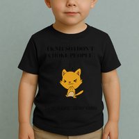 Cat I Knit So I Don’T Save A Life Send Yarn Toddler T-Shirt