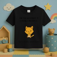 Cat I Knit So I Don’T Save A Life Send Yarn Toddler T-Shirt