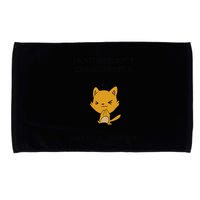 Cat I Knit So I Don’T Save A Life Send Yarn Microfiber Hand Towel