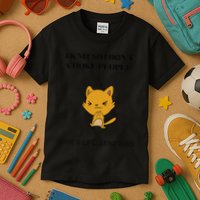 Cat I Knit So I Don’T Save A Life Send Yarn Kids T-Shirt
