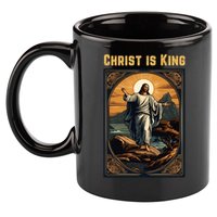 Christ is King Christian Easter 11oz C Handle Ceramic Mug
