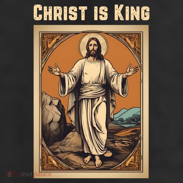 Christ is King Christian Easter Cool Comfort Performance Bucket Hat