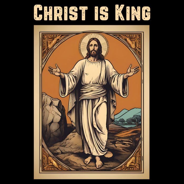 Christ is King Christian Easter Cooling Performance Crew T-Shirt